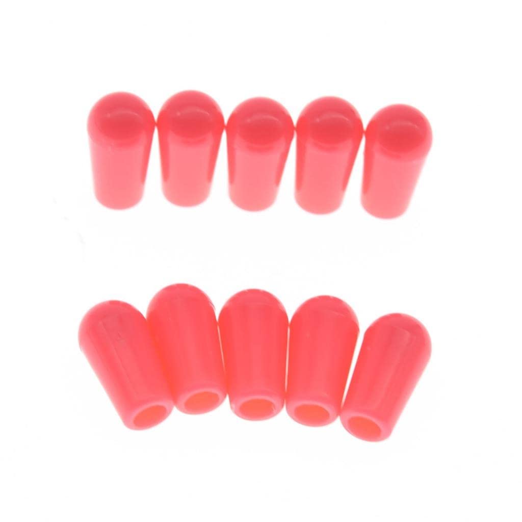 Dopro 10-Pack American #8-32 Thread 3 Way Toggle Switch Cap Switch Tip Knob For Usa Les Paul Pickup Selector Switch/Switchcraft